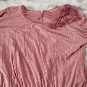Lauren conrad rose pink color top